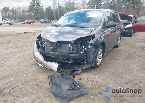 2020 Toyota Sienna L из США, поврежденный, VIN 5TDZZ3DC8LS078255